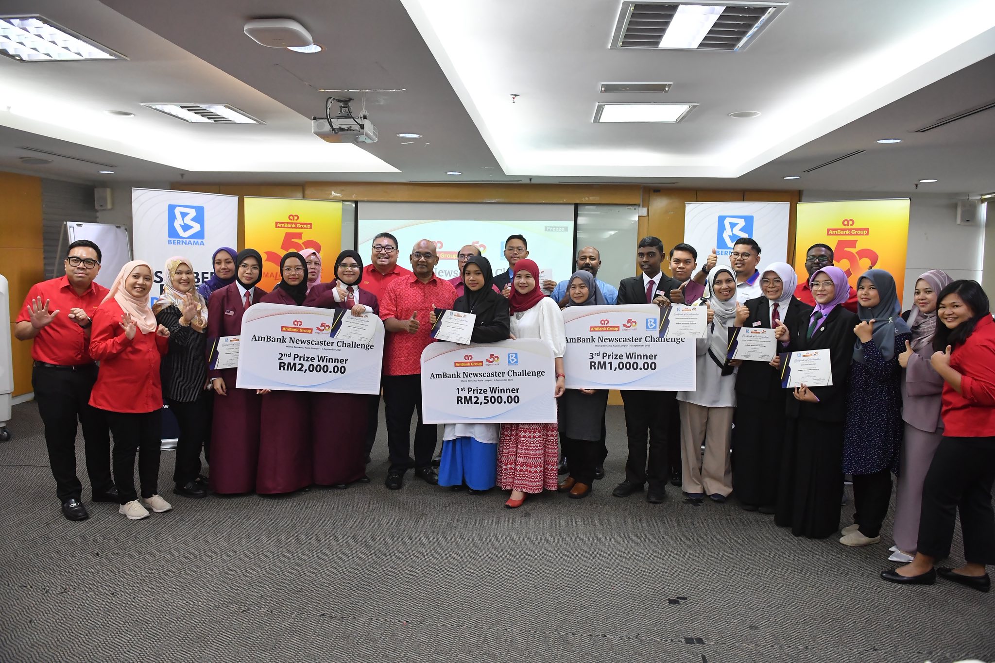 AmBank Newscaster Challenge 