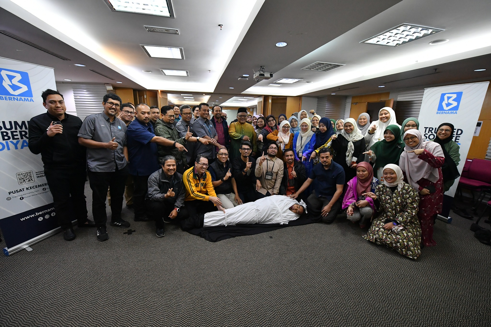 Kursus Pengurusan Jenazah telah berlangsung pada hari ini 4 Mac 2026 di Bilik Latihan, Pusat Kecemerlangan BERNAMA.